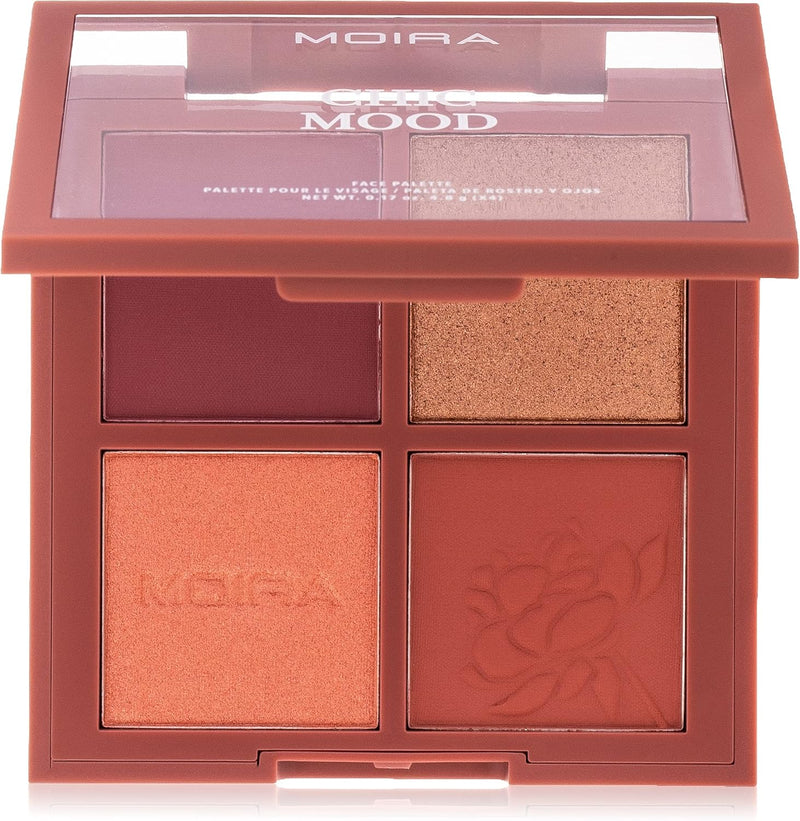 Chic Mood Face Palette - Moira RFP006 - MeStore - Moira Beauty