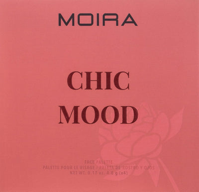 Chic Mood Face Palette - Moira RFP006 - MeStore - Moira Beauty