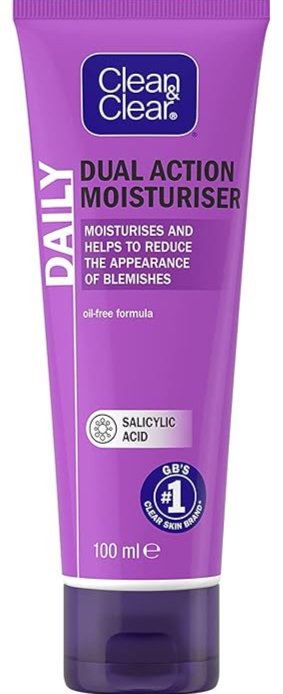 Clean And Clear Dual Action Moisturising Cream 100Ml - MeStore - Clean