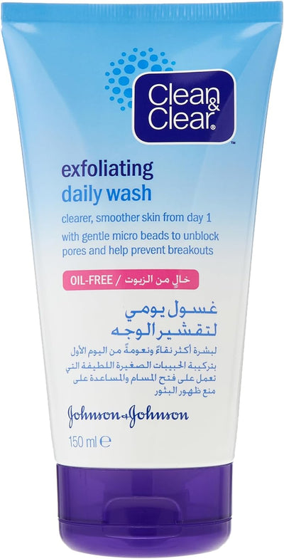 Clean And Clear Exfoliating Daily Wash 150Ml - MeStore - Clean