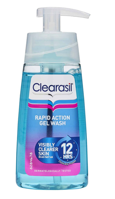 Clearasil Rapid Action Gel Wash 150Ml - MeStore - Clearasil