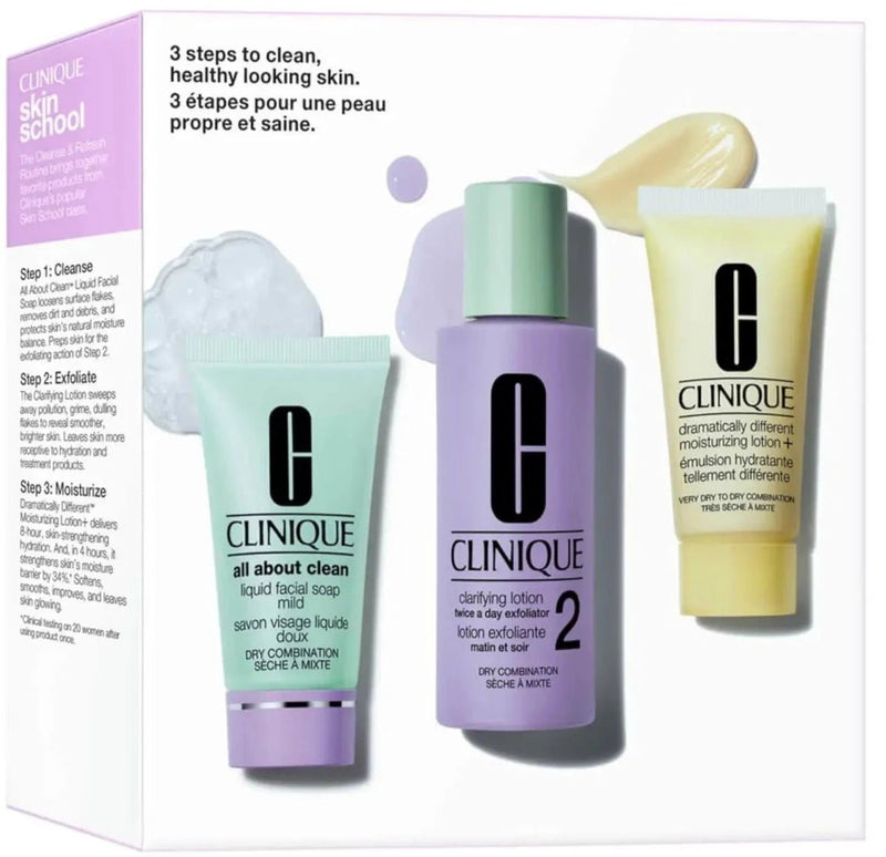 Clinique 3 - Step Skin Care Kit - Skin Type 2 - 4oz/3ct - Ulta Beauty - MeStore - CLINIQUE