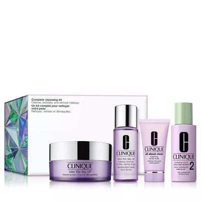 Clinique Complete Cleansing Skincare Gift Set - 8.9 fl oz - MeStore - CLINIQUE