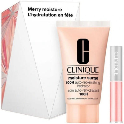 Clinique Merry Moisture 100H Auto - Replenishing Hydrator + Lip Gloss Set - MeStore - CLINIQUE