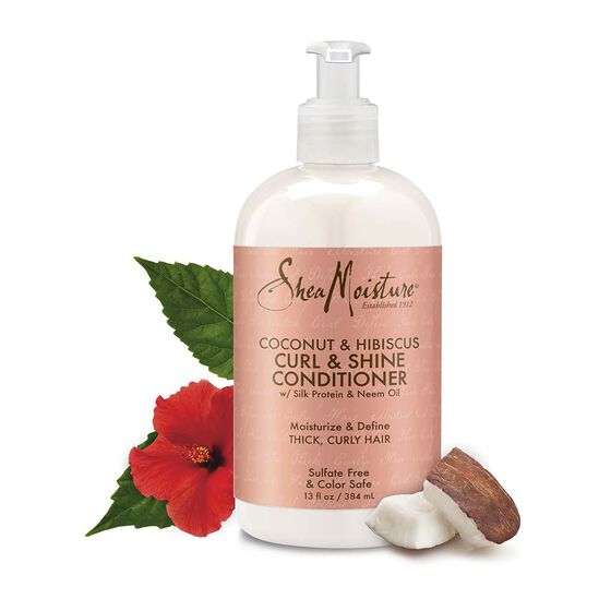 Coconut & Hibiscus Curl & Shine Conditioner - MeStore - Shea Moisture