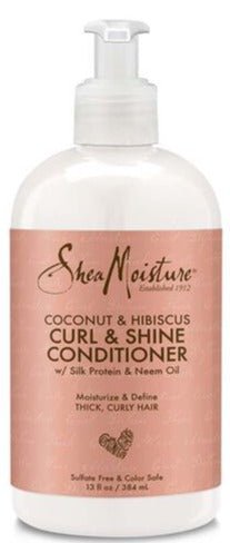 Coconut & Hibiscus Curl & Shine Conditioner - MeStore - Shea Moisture