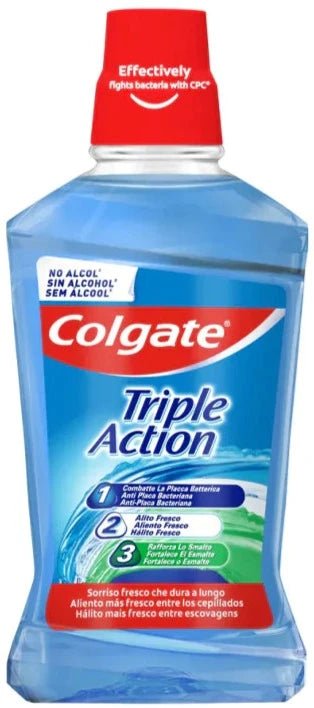 Colgate Triple Action Mouthwash 250Ml - MeStore - Colgate