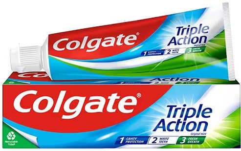 Colgate Triple Action Toothpaste 100Ml Import - MeStore - Colgate