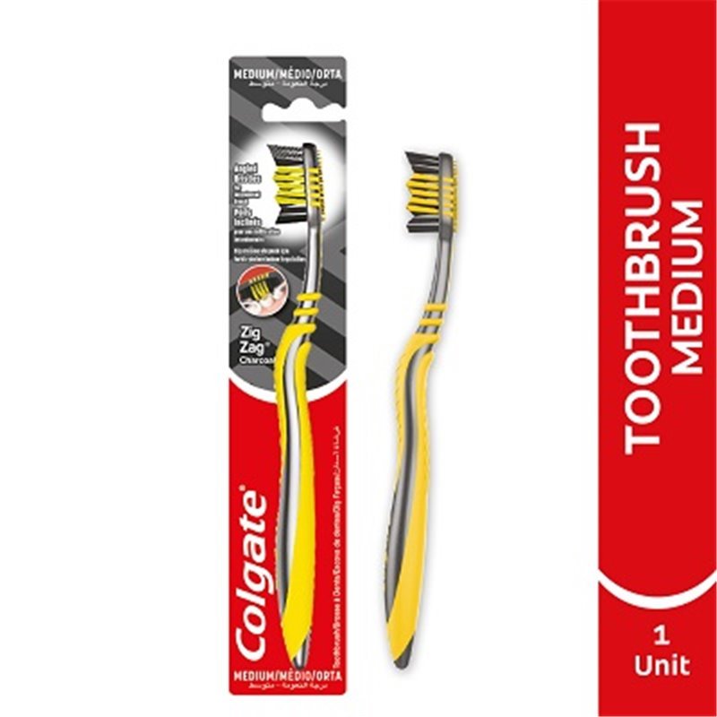 Colgate Zig Zag Charcoal Toothbrush - MeStore - Colgate