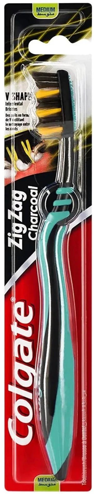 Colgate Zig Zag Charcoal Toothbrush - MeStore - Colgate