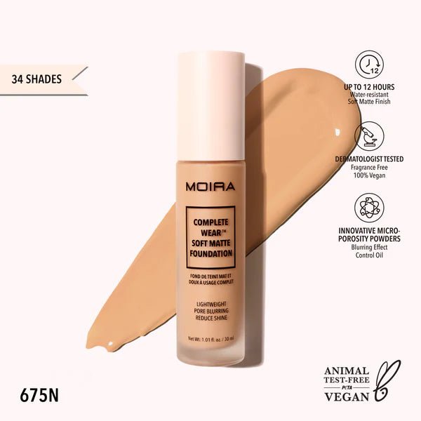 Complete Wear Foundation - MeStore - Moira Beauty