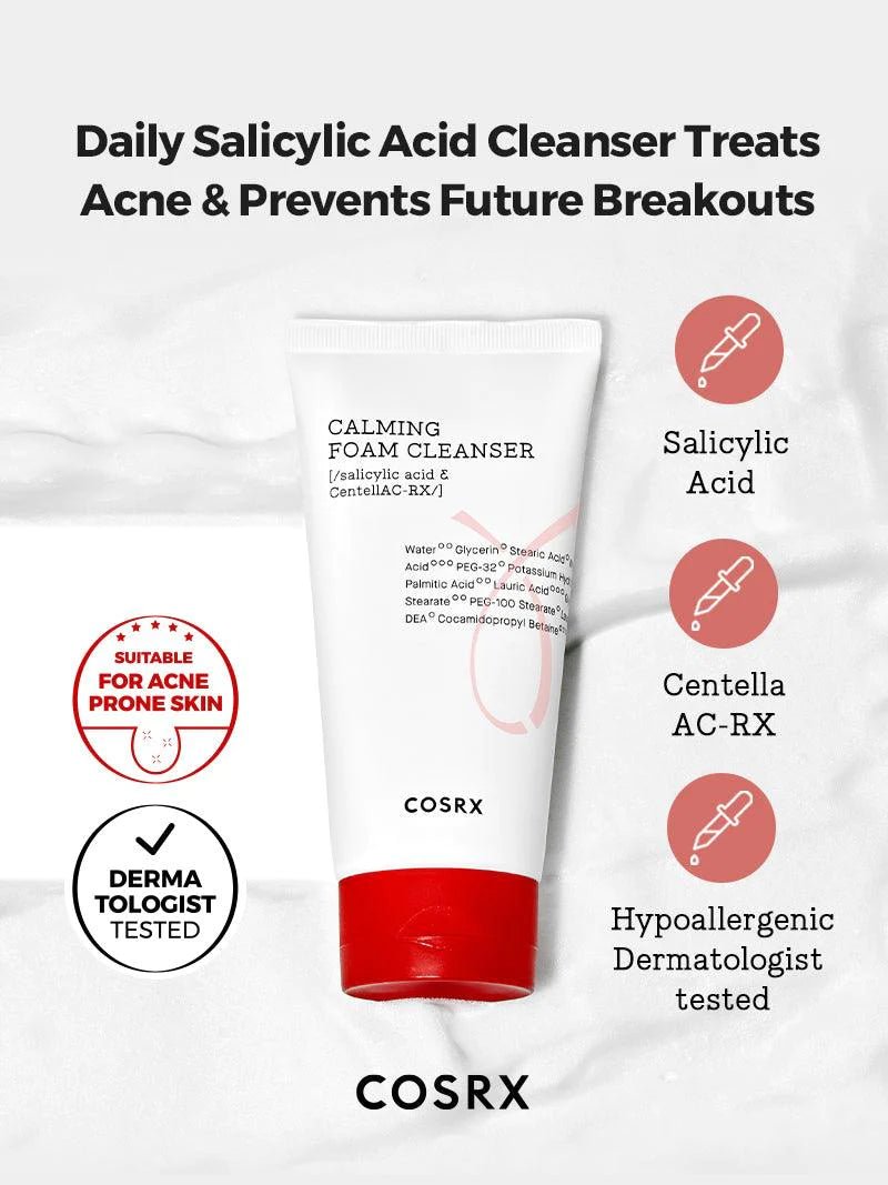 COSRX AC Collection Calming Foam Cleanser - 150ml - MeStore - COSRX