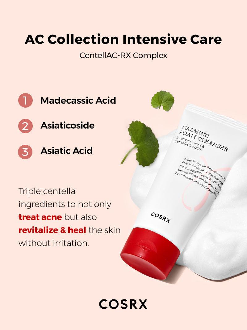 COSRX AC Collection Calming Foam Cleanser 2.0 - 50ml - MeStore - COSRX