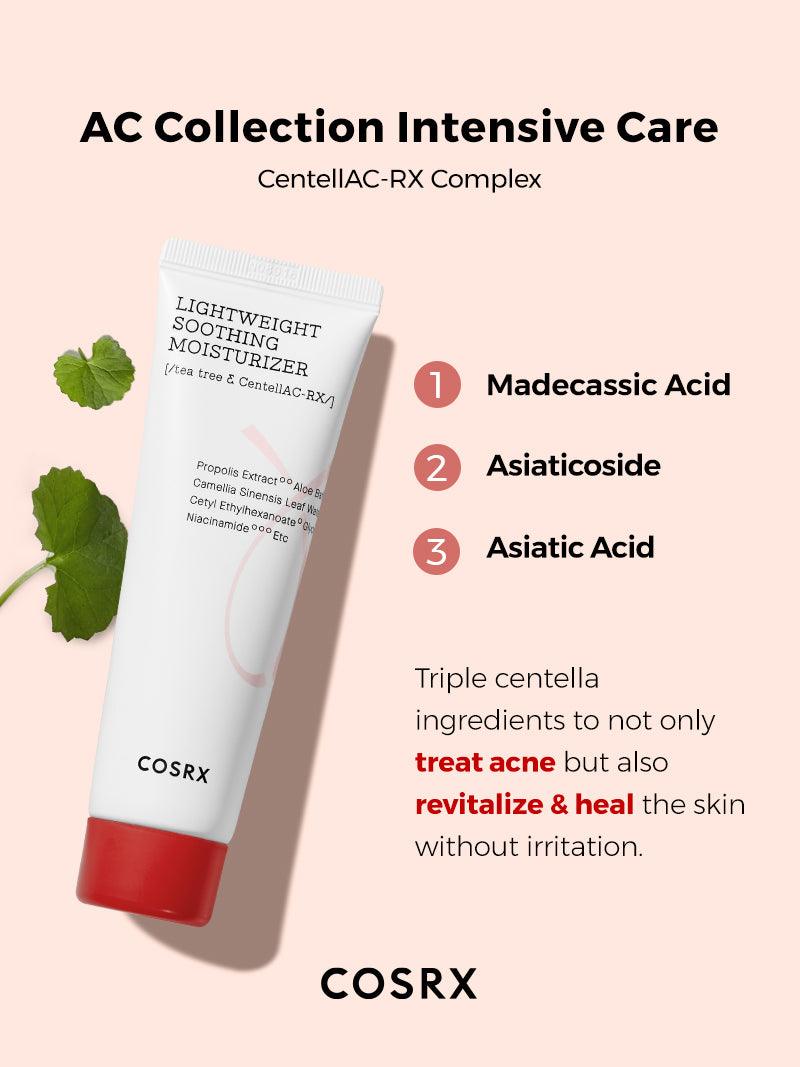 COSRX AC Collection Lightweight Soothing Moisturizer - 80ml - MeStore - COSRX