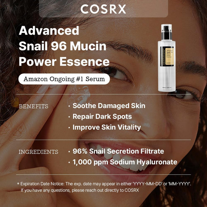 COSRX Advanced Snail 96 Mucin Power Essence - 100ml - MeStore - COSRX