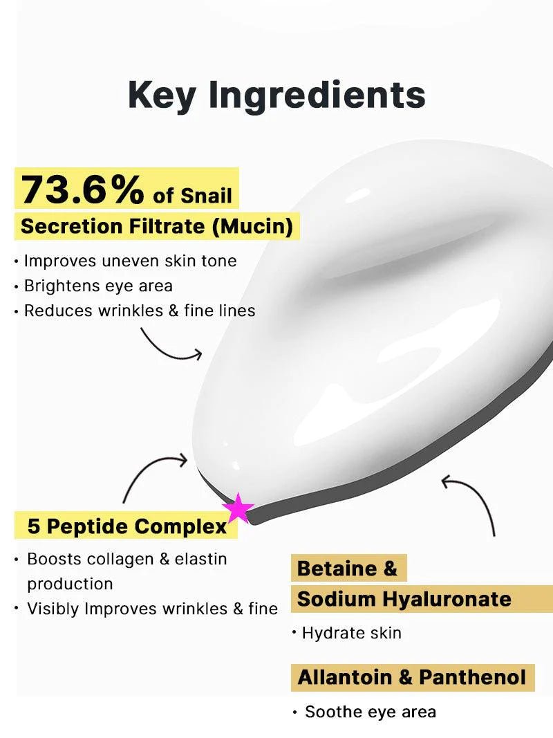 COSRX Advanced Snail Peptide Eye Cream - 25ml - MeStore - COSRX