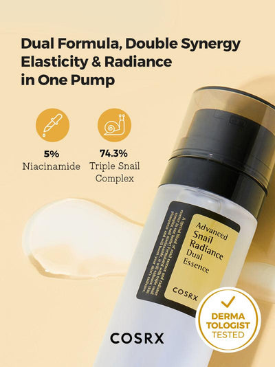 COSRX Advanced Snail Radiance Dueal Essence - 80ml - MeStore - COSRX