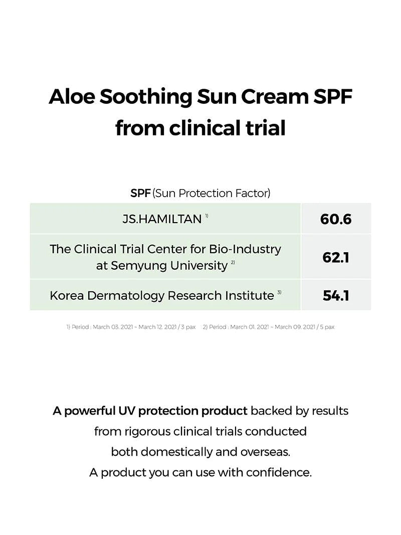 COSRX Aloe Soothing Sun Cream SPF50 PA+++ - 50ml - MeStore - COSRX