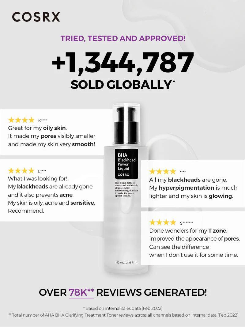 COSRX BHA Blackhead Power Liquid - 100ml - MeStore - COSRX