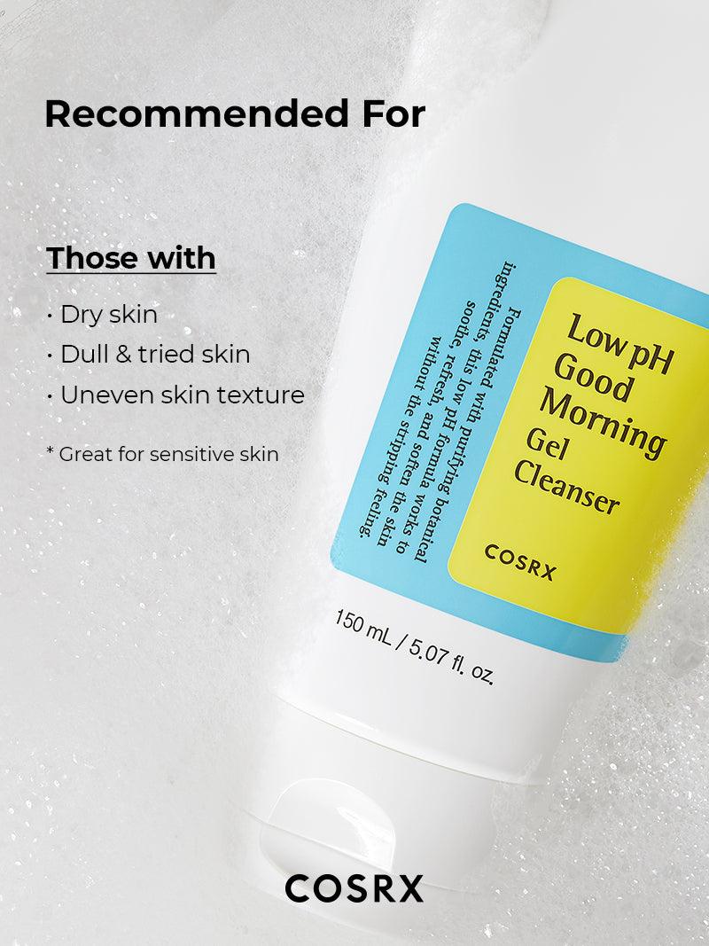 COSRX Low pH Good Morning Gel Cleanser - MeStore - COSRX