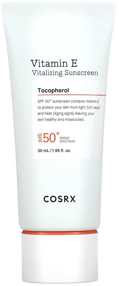 COSRX Vitamin E Vitalizing Sun Screen SPF 50+ - 50mL - MeStore - COSRX