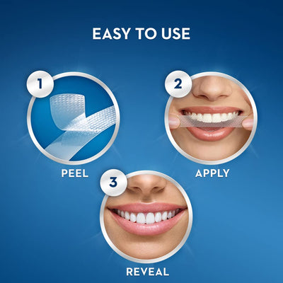 Crest 3D Whitestrips Professional Effects + Bonus 1 Hour Express Whitestrips - MeStore - Crest