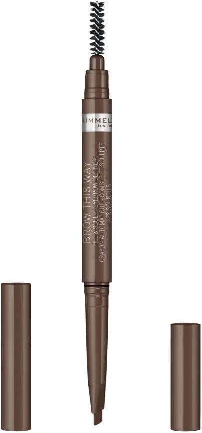 DBP002 - Dual Brow Pencil(002, Medium Brown) - MeStore - Moira Beauty