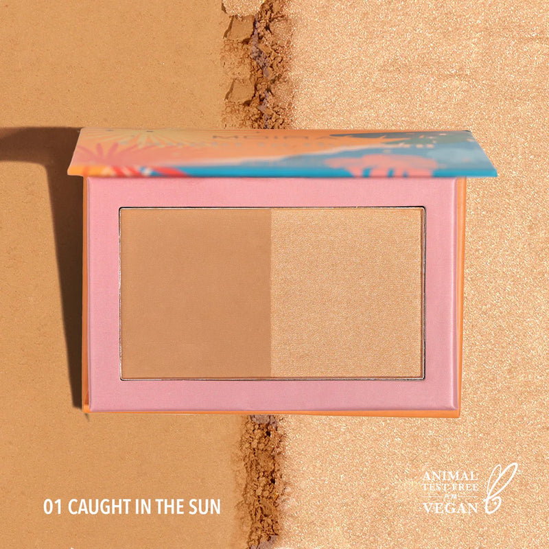 DBR001 - (Caught in the Sun Dual Bronzer) - MeStore - Moira Beauty