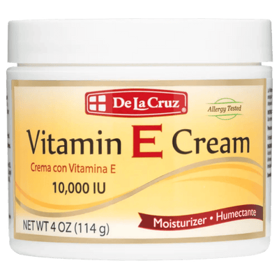 DE LA CRUZ 10,000 IU VITAMIN E CREAM 4 oz. - MeStore - DE LA CRUZ