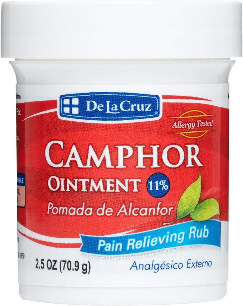 DE LA CRUZ® 11 % CAMPHOR OINTMENT 2.5 oz. - MeStore - DE LA CRUZ