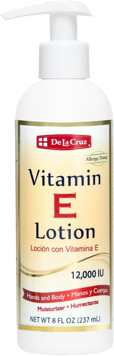 DE LA CRUZ 12,000 IU VITAMIN E LOTION 8 fl. oz. - MeStore - DE LA CRUZ