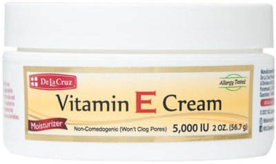 DE LA CRUZ 5,000 IU VITAMIN CREAM 2oz JAR - MeStore - DE LA CRUZ