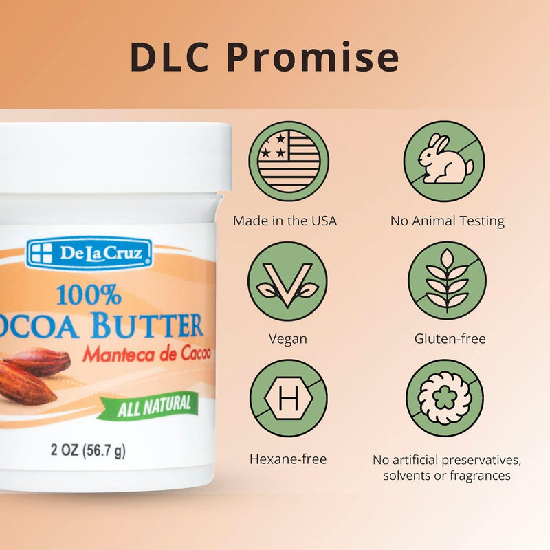 DE LA CRUZ® COCOA BUTTER 2 oz. - MeStore - DE LA CRUZ