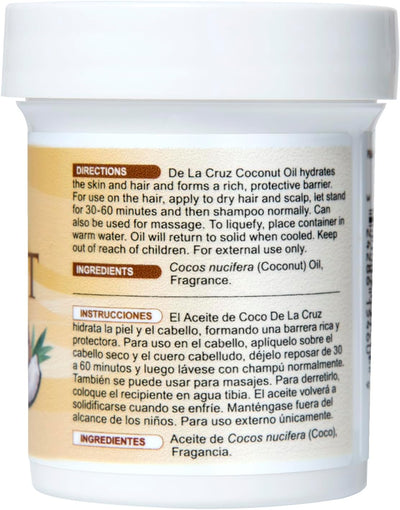 DE LA CRUZ® COCONUT OIL 2.2 oz. - MeStore - DE LA CRUZ