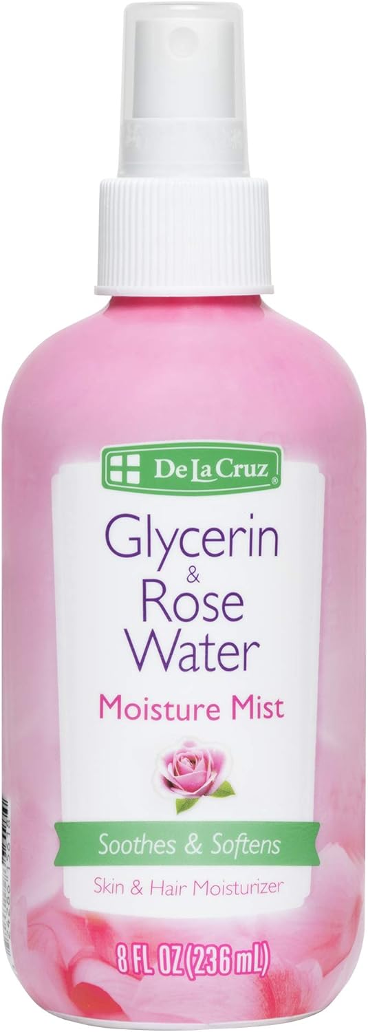 DE LA CRUZ GLYCERIN & ROSE WATER SPRAY 8 fl. oz. - MeStore - DE LA CRUZ