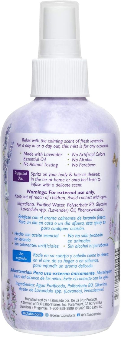 DE LA CRUZ LAVENDER WATER SPRAY 8 fl. oz. - MeStore - DE LA CRUZ