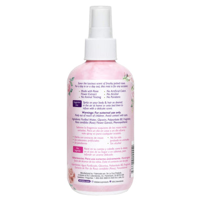 DE LA CRUZ ROSE WATER SPRAY 8 fl. oz. - MeStore - DE LA CRUZ