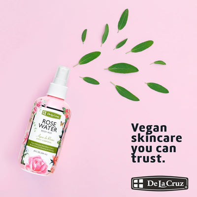 DE LA CRUZ ROSE WATER SPRAY 8 fl. oz. - MeStore - DE LA CRUZ