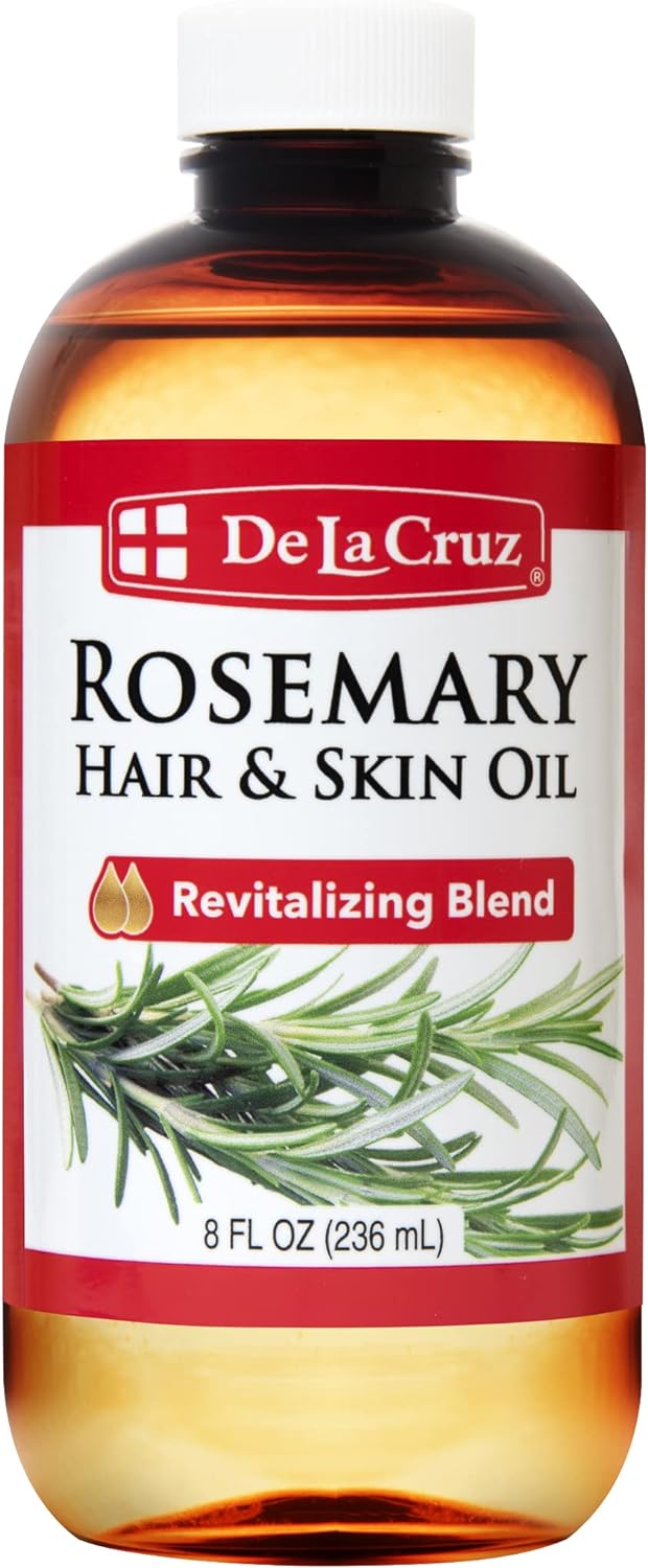 De La Cruz, Rosemary Hair & Skin Oil, 8 fl oz (236 ml) - MeStore - DE LA CRUZ