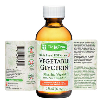 DE LA CRUZ VEGETABLE GLYCERIN 2 fl. oz. - MeStore - DE LA CRUZ