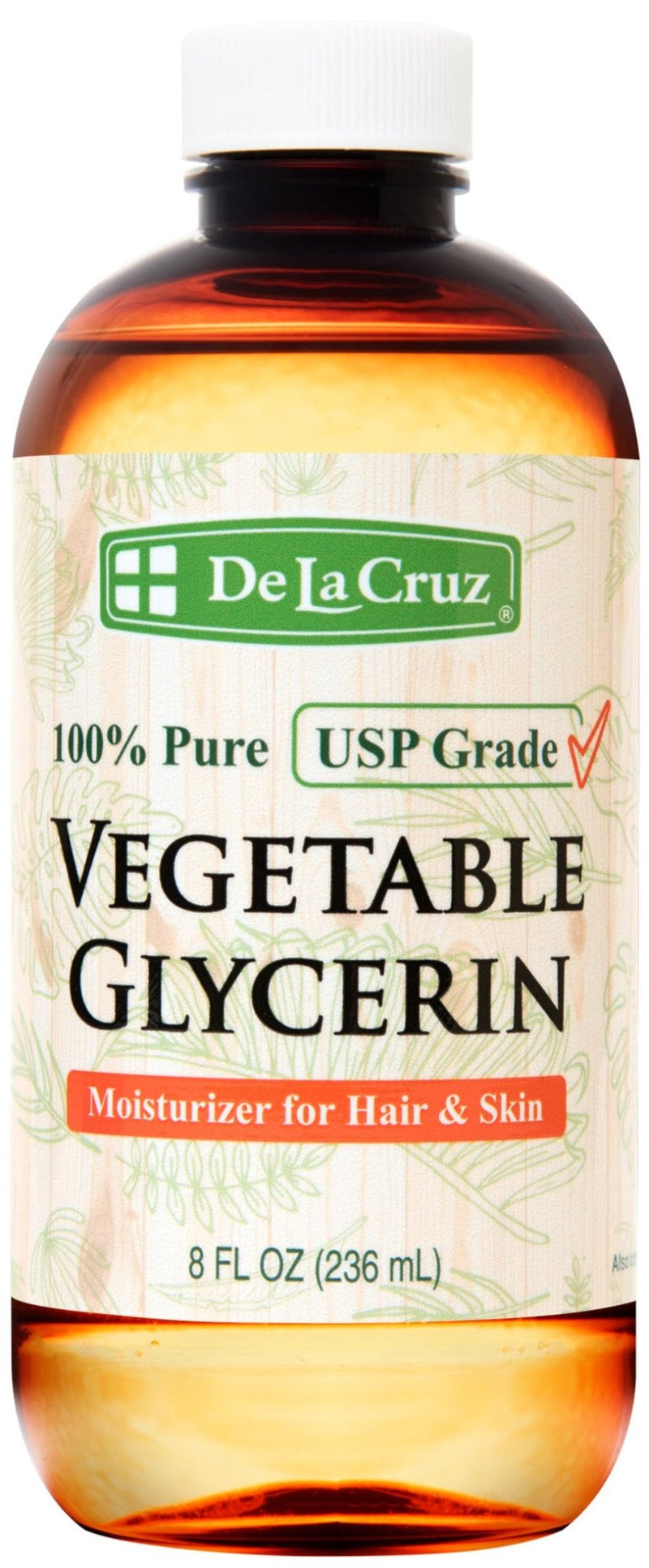 DE LA CRUZ VEGETABLE GLYCERIN 8 fl. oz. - MeStore - DE LA CRUZ