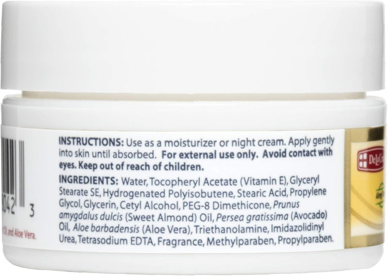 De La Cruz Vitamin E Moisturizer Cream 5,000 IU 2oz Jar - MeStore - DE LA CRUZ