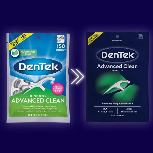 Dentek Advanced Clean Floss Picks - MeStore - Dentek