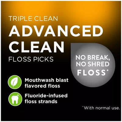 Dentek Advanced Clean Floss Picks - MeStore - Dentek