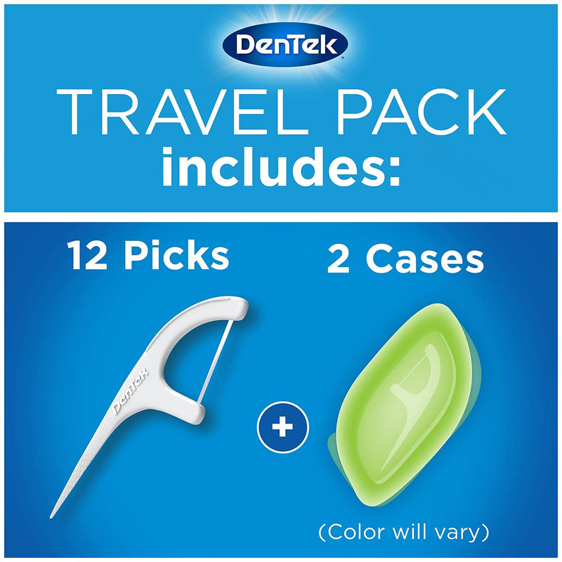 DenTek Comfort Clean Floss Picks + Case for On - the - Go - MeStore - Dentek