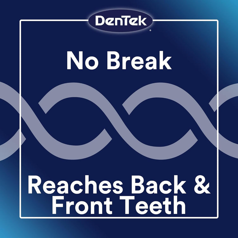 DenTek Complete Clean Easy Reach Floss Picks, No Break & No Shred Floss, 75 Count - MeStore - Dentek