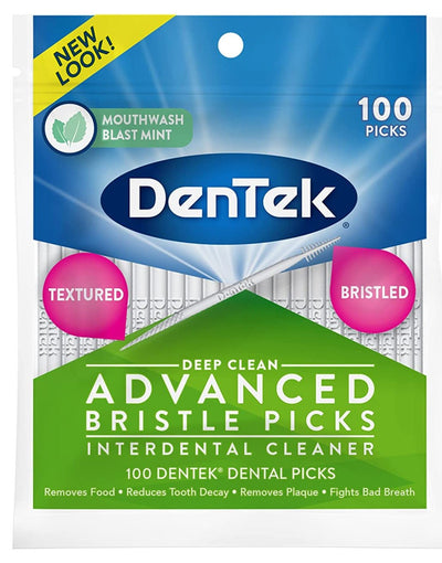 DenTek Deep Clean Bristle Picks 100 Count - MeStore - Dentek