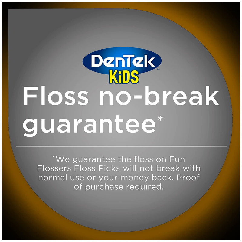 DenTek Kids Fun Flossers, Wild Fruit, 90 Count - MeStore - Dentek