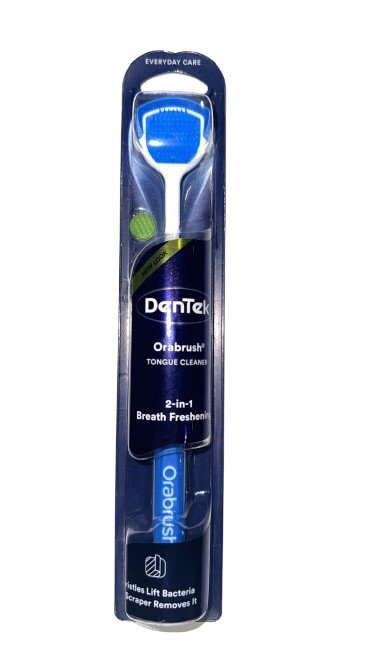 DenTek Orabrush Tongue Cleaner for Bad Breath and Bacteria Removal - MeStore - Dentek