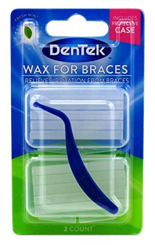 DenTek Wax for Braces, 2 count - MeStore - Dentek